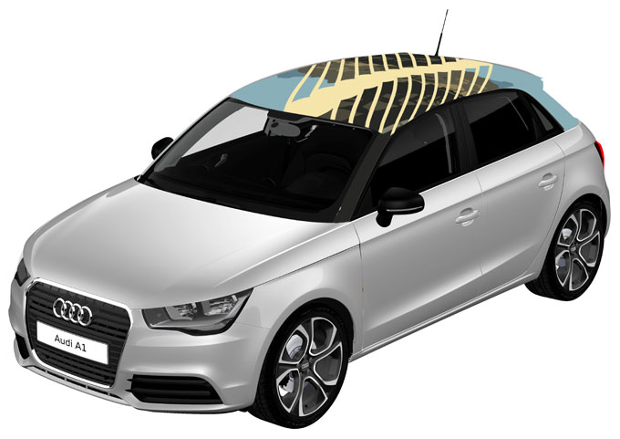 Audi A1 Rooftop Design