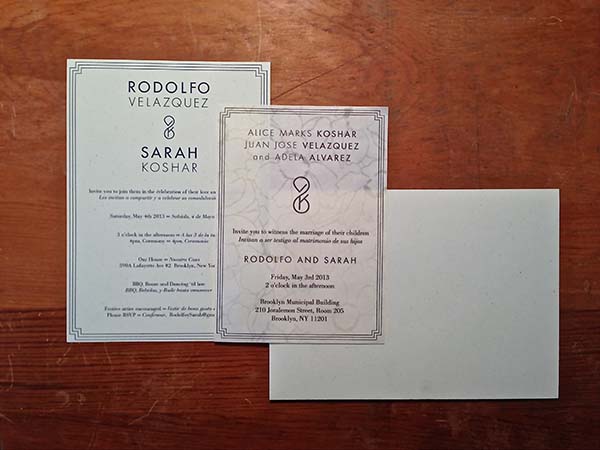 S&amp;R Wedding Invite